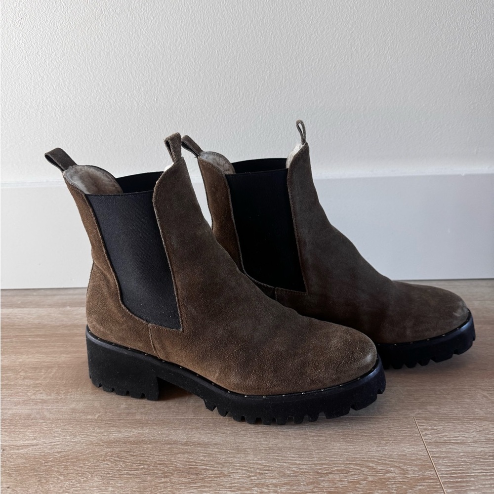 FRĒDA SALVADOR BAILEY STUDDED RAIN RESISTANT BOOT